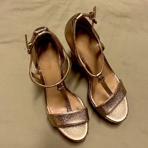 Michael Kors Gold Sandal